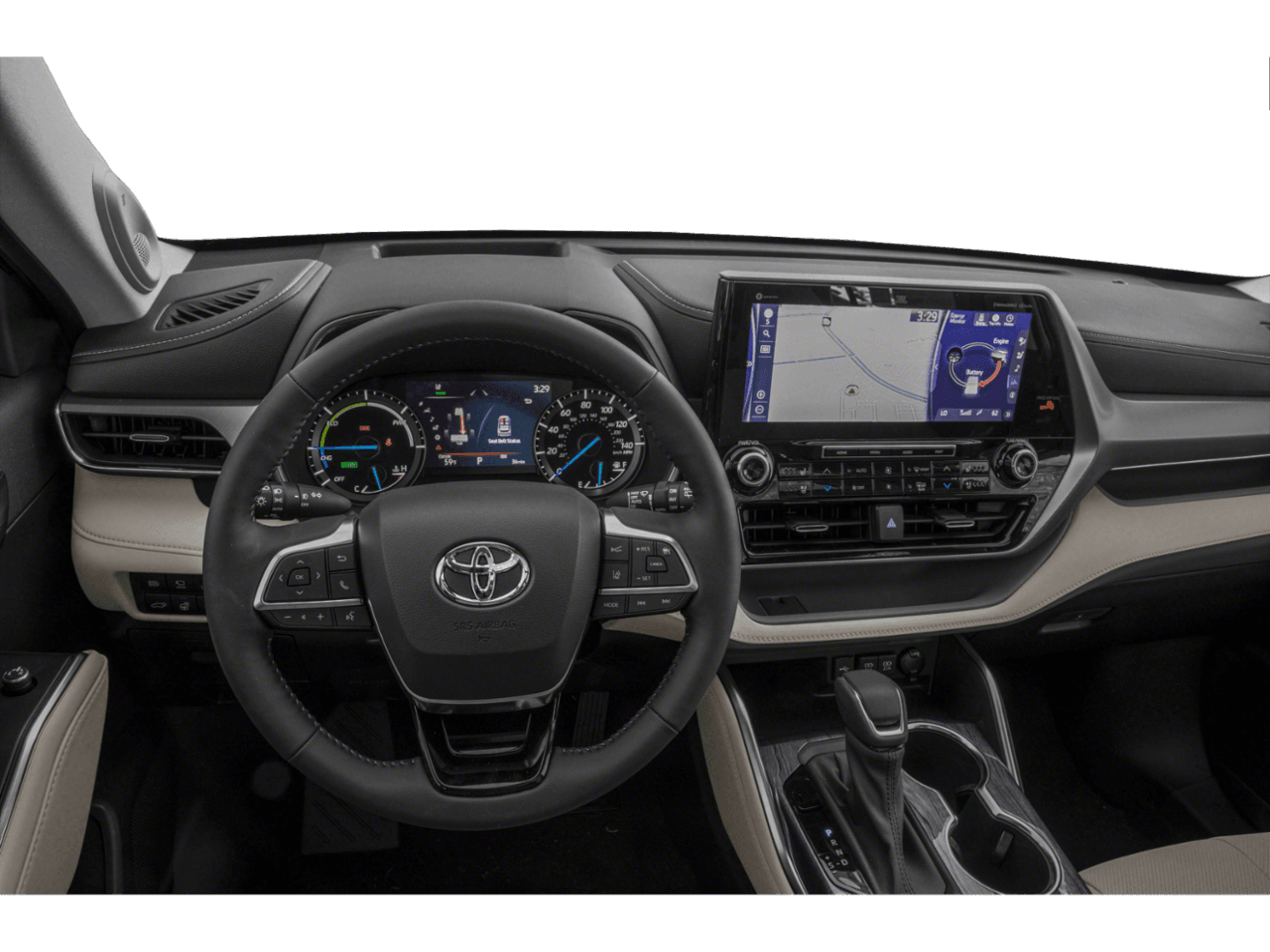 2020 Toyota Highlander Hybrid Platinum - Interior Drivers Dash