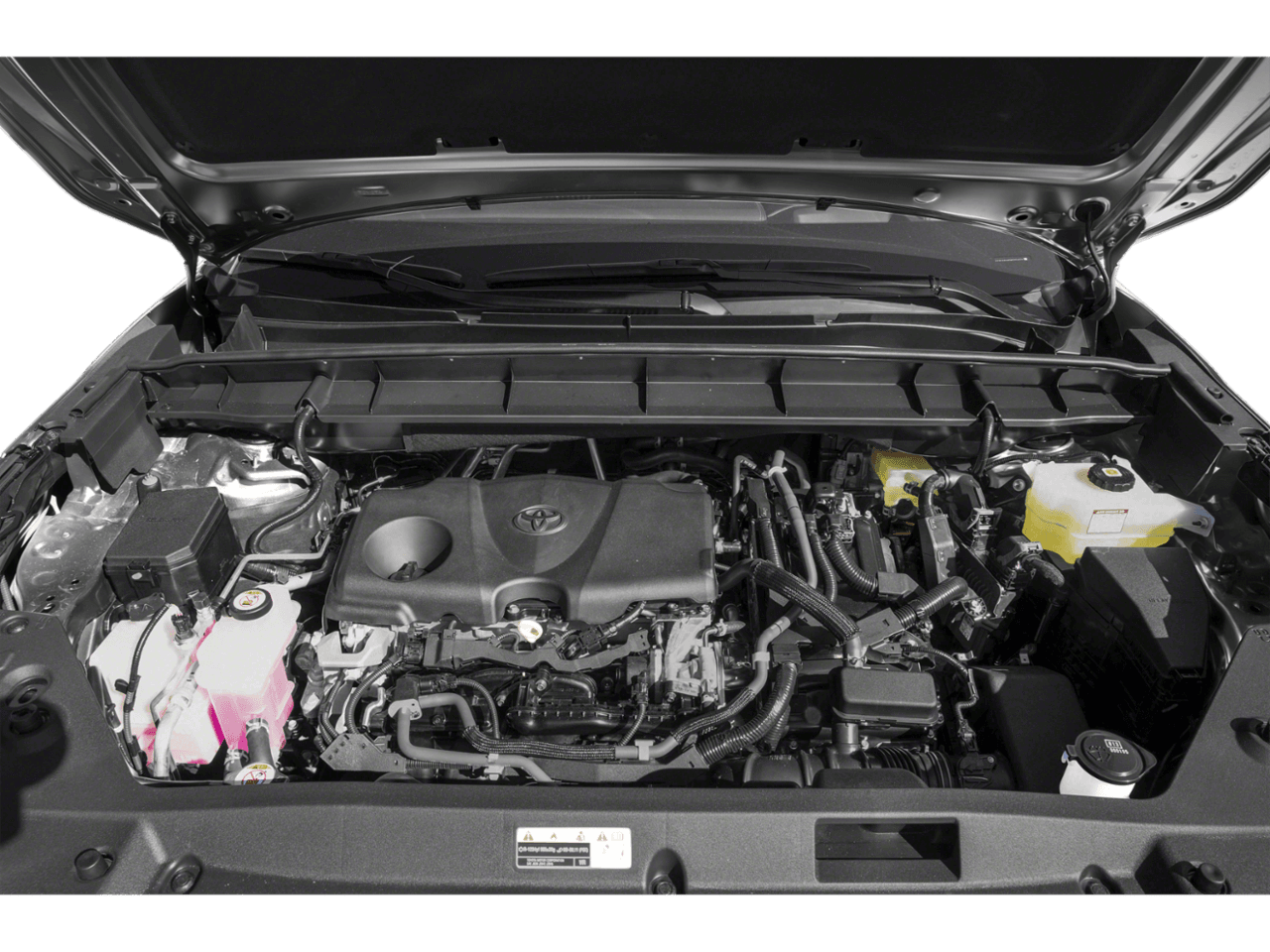 2020 Toyota Highlander Hybrid Platinum - Interior Engine Shot Feature