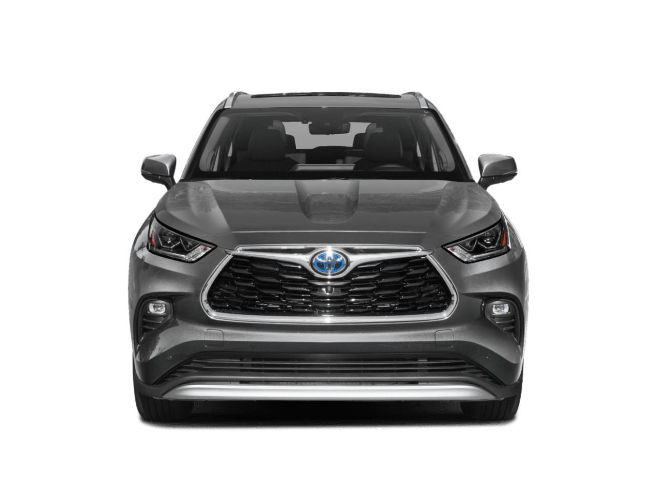 2020 Toyota Highlander Hybrid Platinum - Front (full)
