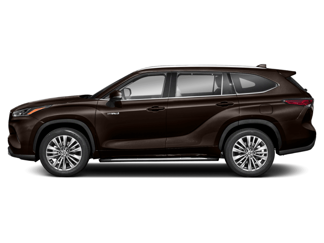 2020 Toyota Highlander Hybrid Platinum - Profile, facing to the left