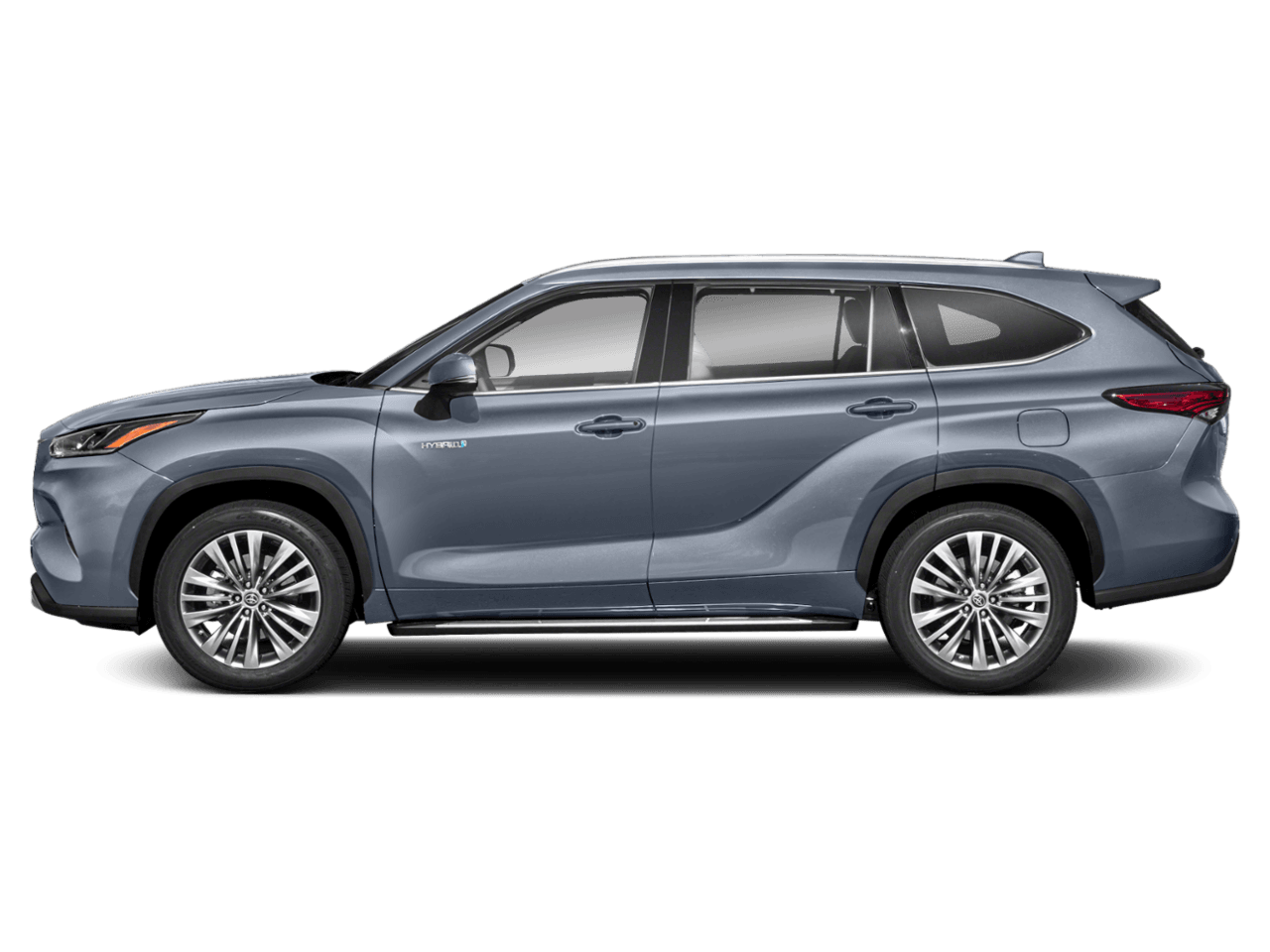 2020 Toyota Highlander Hybrid Platinum - Profile, facing to the left