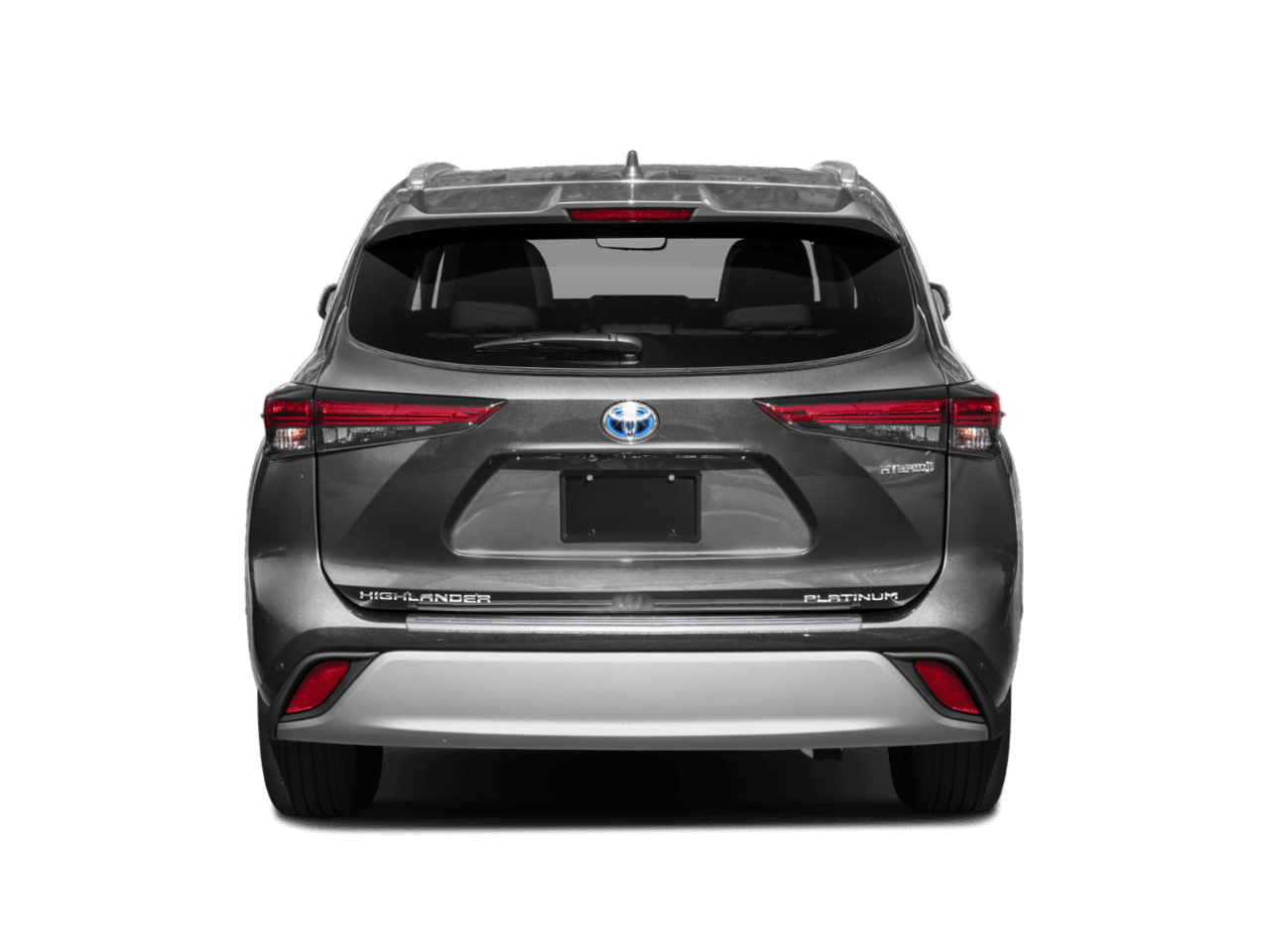 2020 Toyota Highlander Hybrid Platinum - Rear (full)