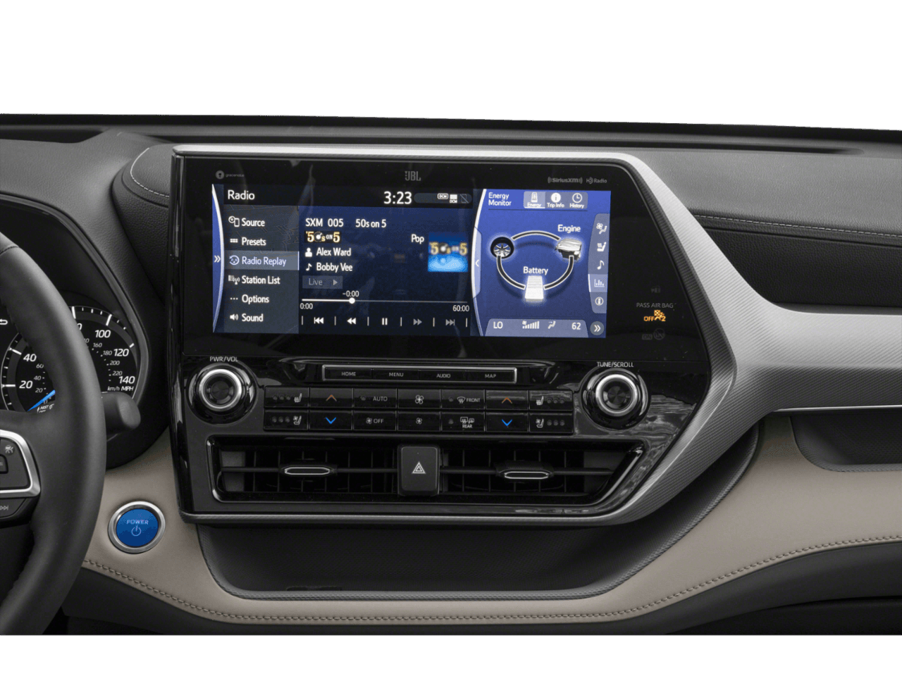 2020 Toyota Highlander Hybrid Platinum - Interior Stereo System