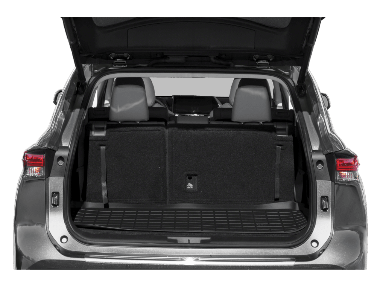 2020 Toyota Highlander Hybrid Platinum - Interior Trunk with Hatch Open Feature