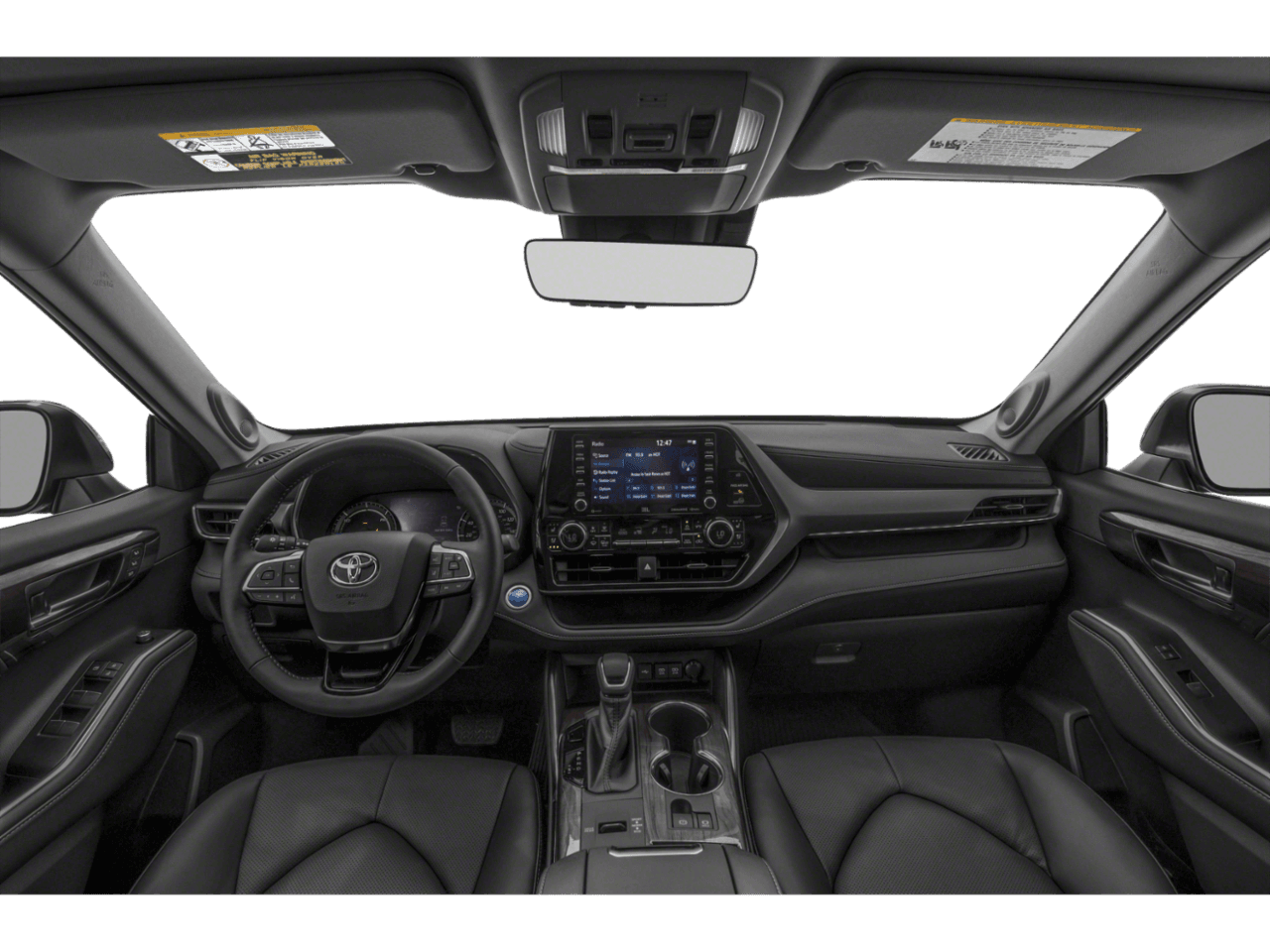 2020 Toyota Highlander Hybrid Limited - Interior Full Dash Basic