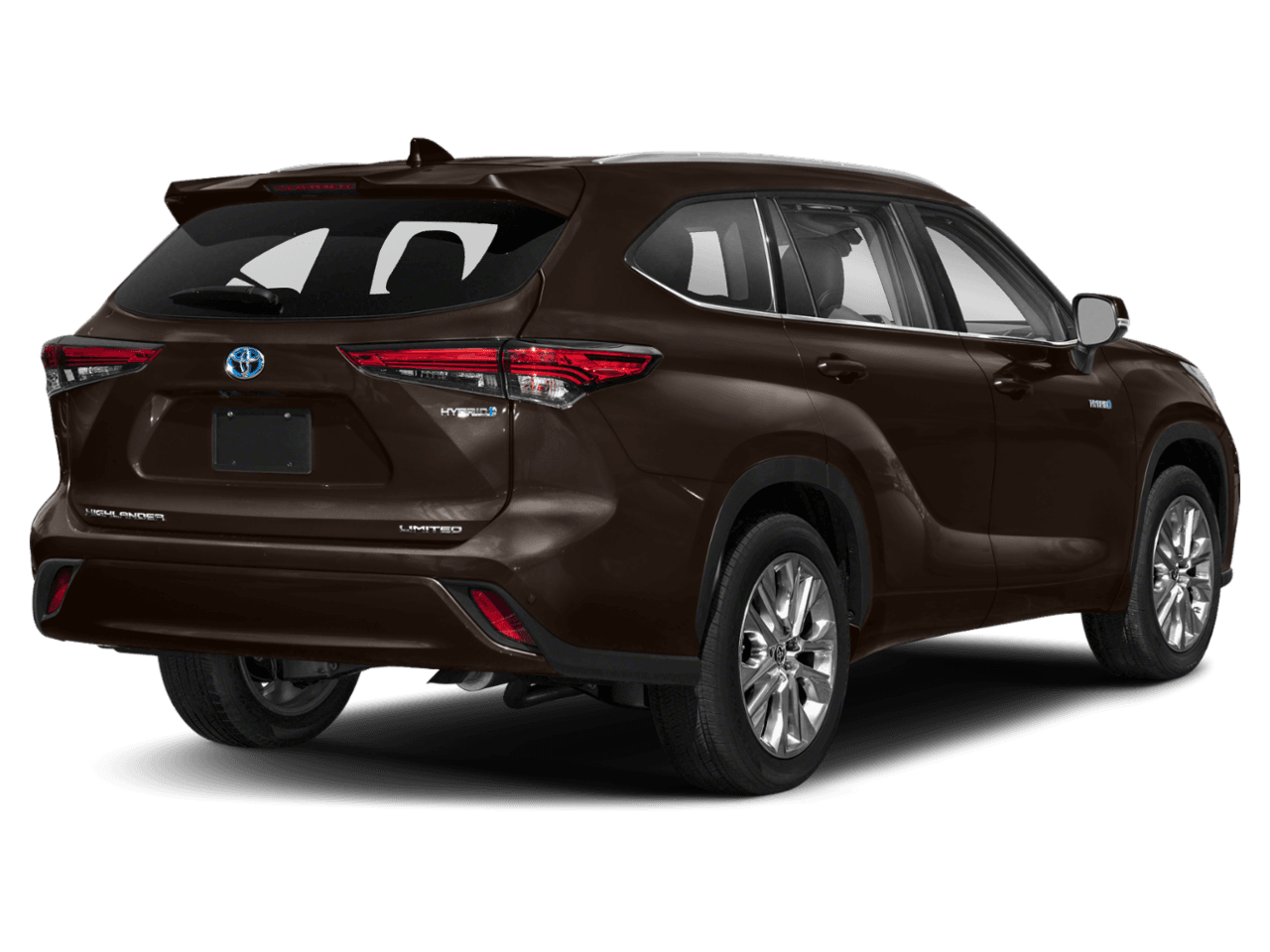 2020 Toyota Highlander Hybrid Limited - Rear 3/4, facing to the right
