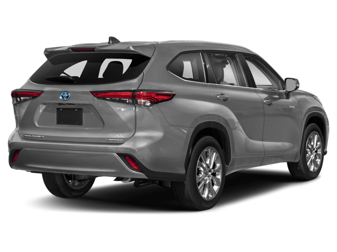 2020 Toyota Highlander Hybrid Limited - Rear 3/4, facing to the right