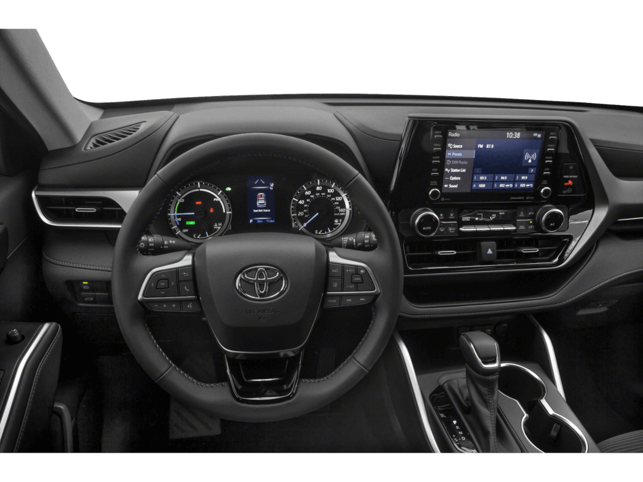 2020 Toyota Highlander Hybrid XLE - Interior Drivers Dash