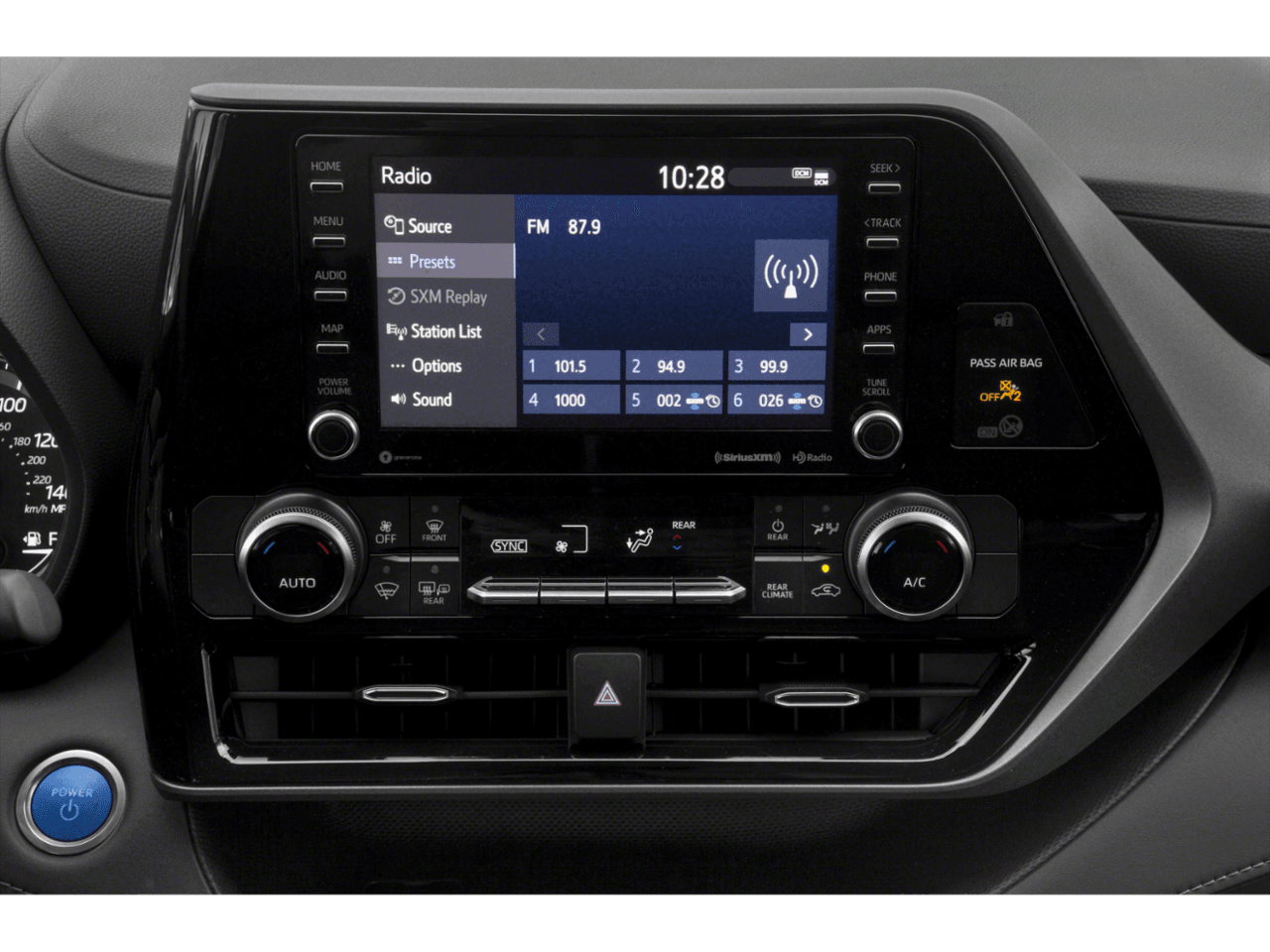 2020 Toyota Highlander Hybrid XLE - Interior Stereo System