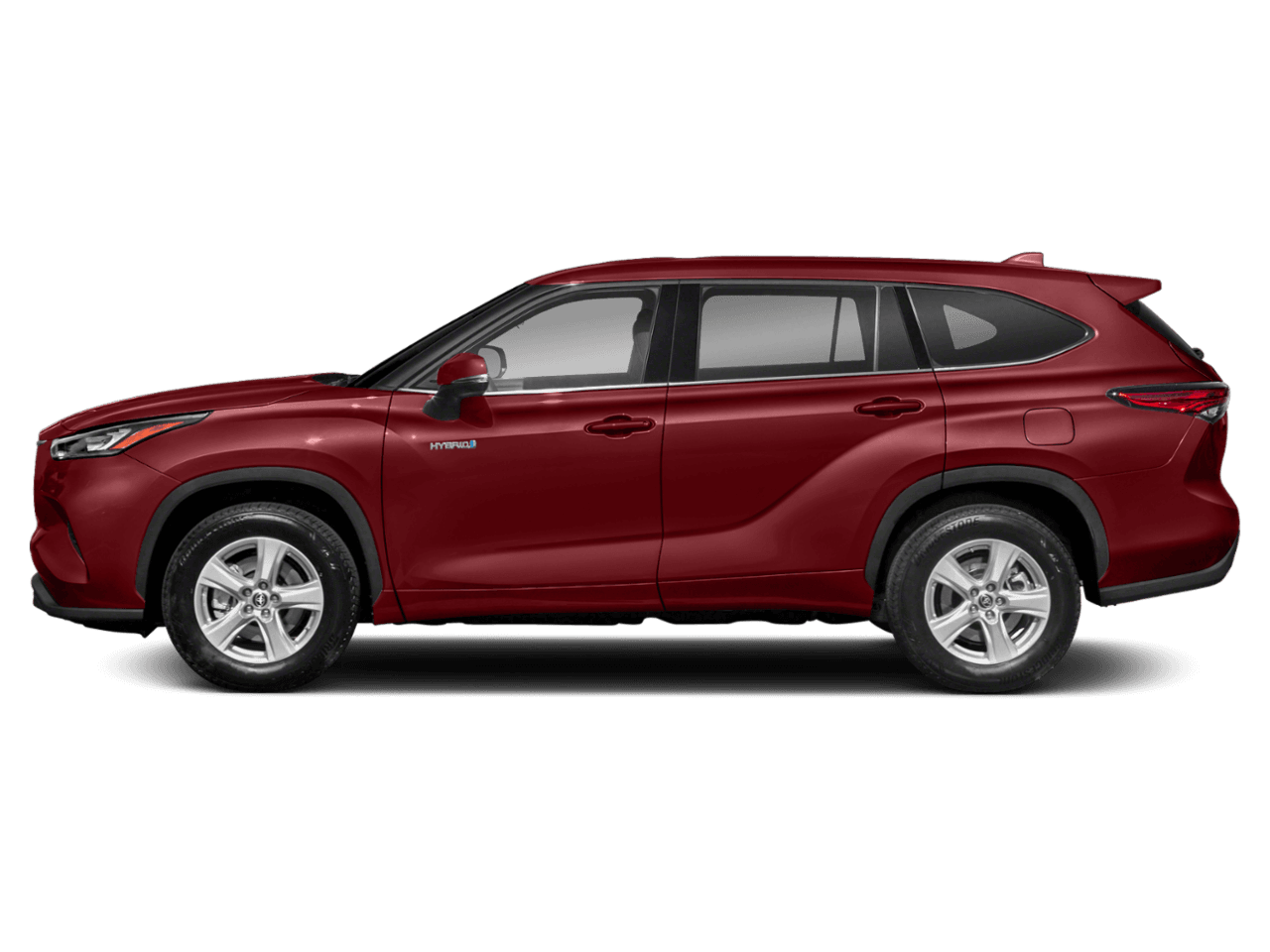 2020 Toyota Highlander Hybrid LE - Profile, facing to the left