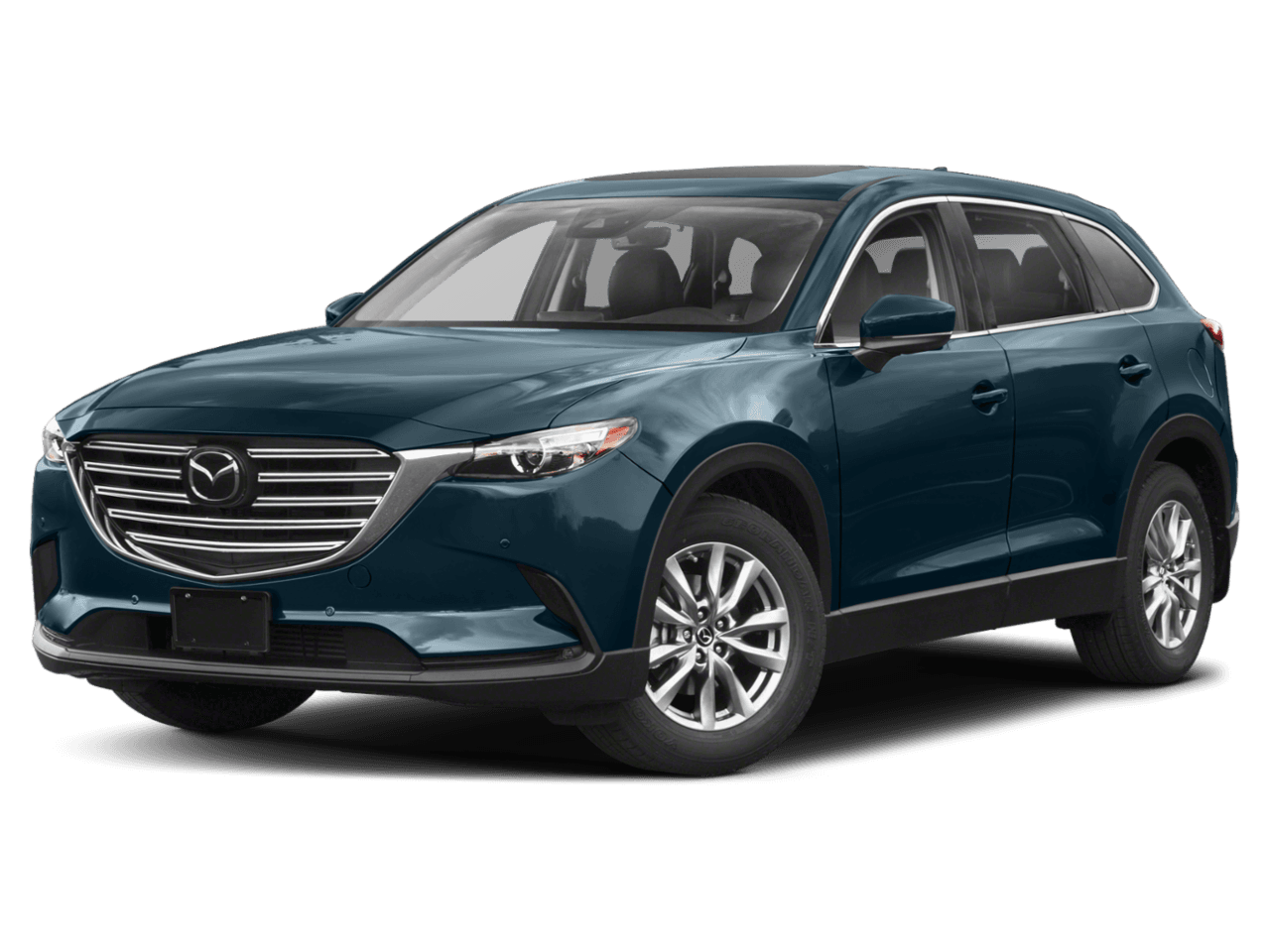 2020 Mazda CX-9 Touring - Front 3/4, facing to the left