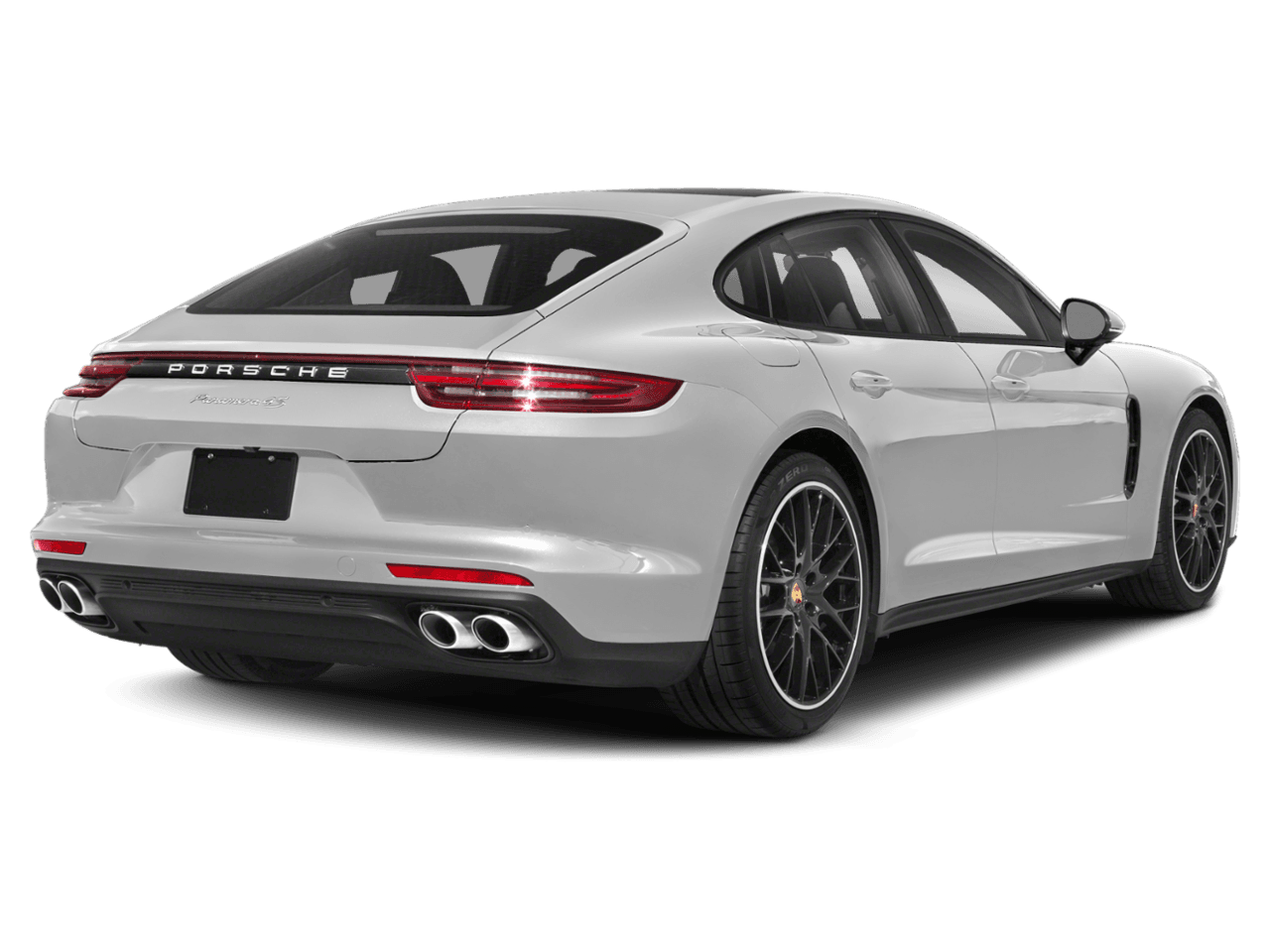 2020 Porsche Panamera  - Rear 3/4, facing to the right