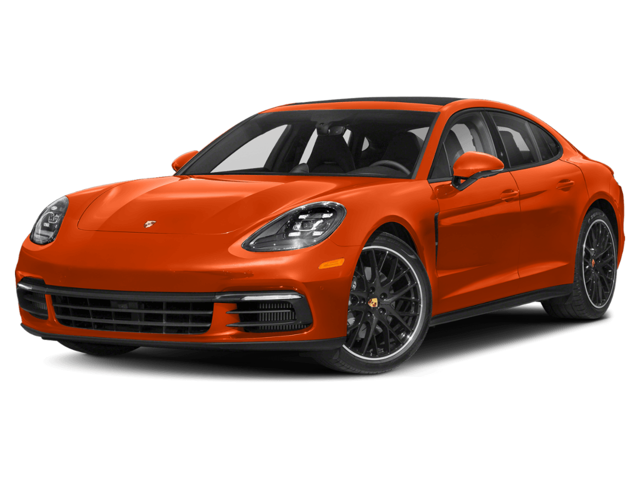 2020 Porsche Panamera 4S - Front 3/4, facing to the left