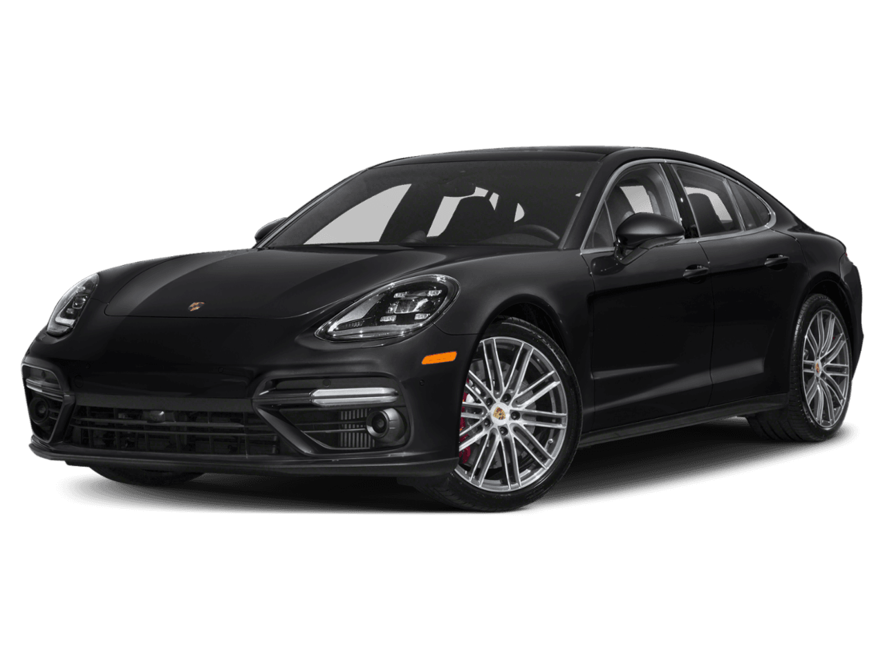2020 Porsche Panamera Turbo - Front 3/4, facing to the left