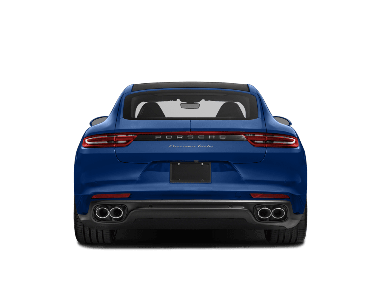 2020 Porsche Panamera Turbo - Rear (full)