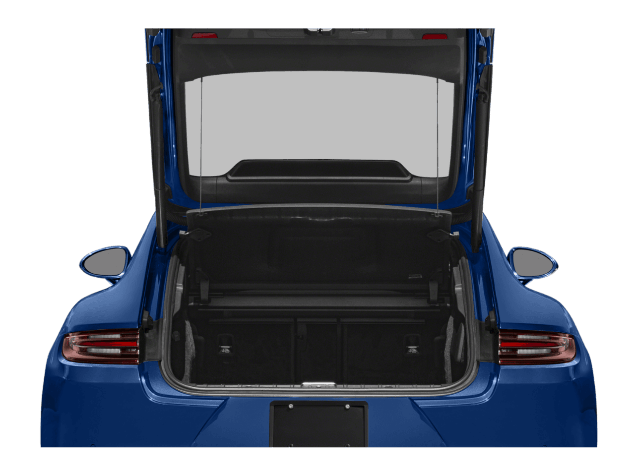 2020 Porsche Panamera Turbo - Interior Trunk with Hatch Open Feature