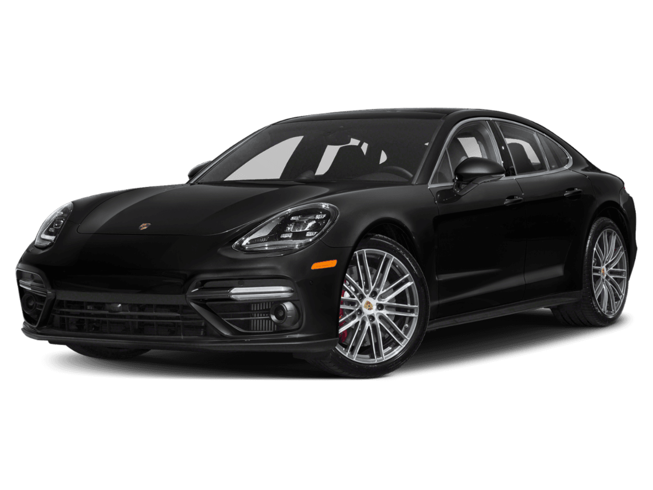 2020 Porsche Panamera Turbo Executive - Front 3/4, facing to the left