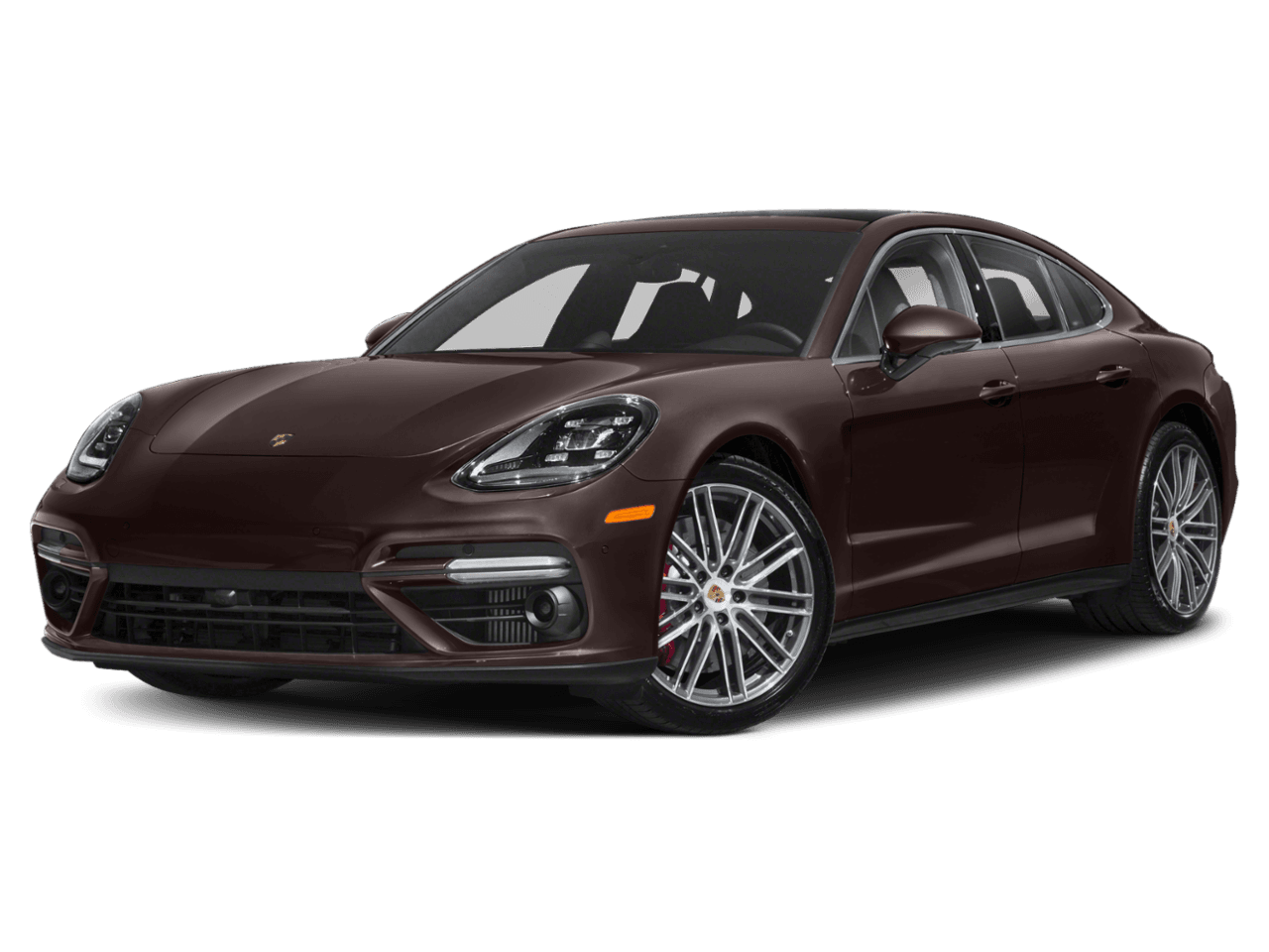 2020 Porsche Panamera Turbo Executive - Front 3/4, facing to the left