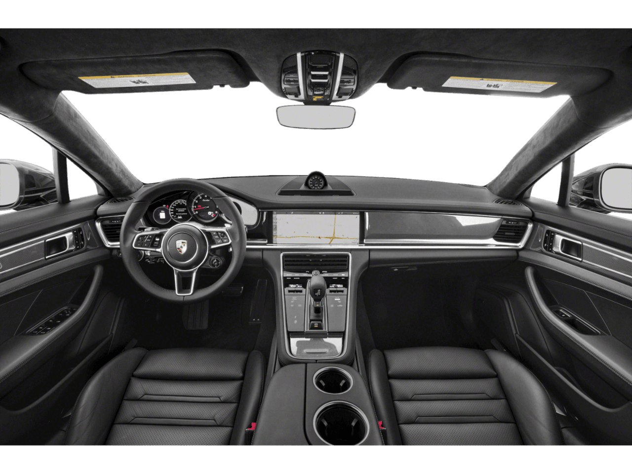2020 Porsche Panamera Turbo Executive - Interior Full Dash Basic