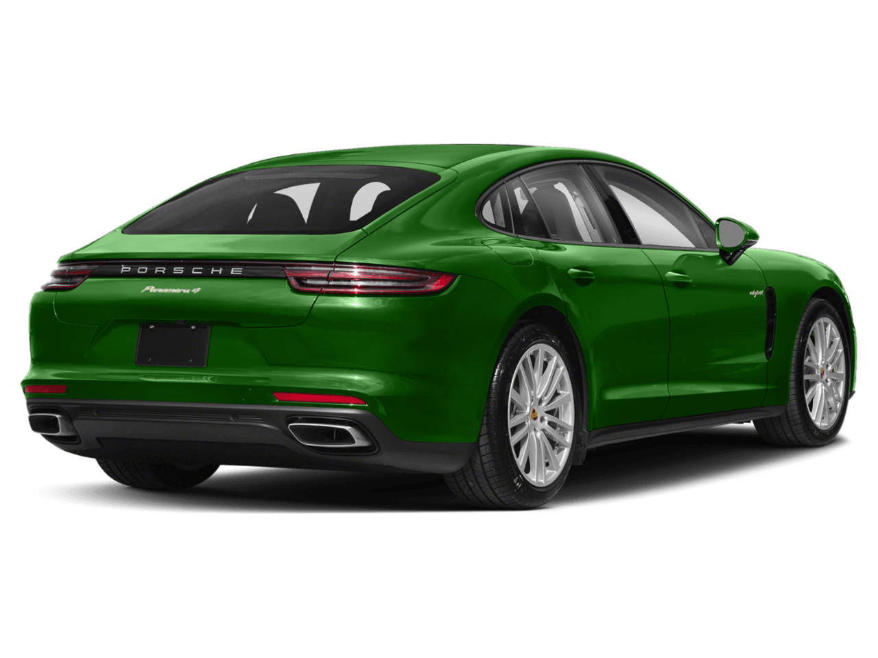 2020 Porsche Panamera 4 E-Hybrid Executive - Rear 3/4, facing to the right