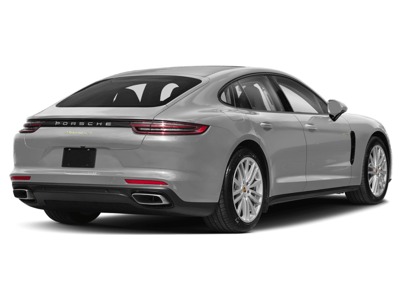 2020 Porsche Panamera 4 E-Hybrid Executive - Rear 3/4, facing to the right