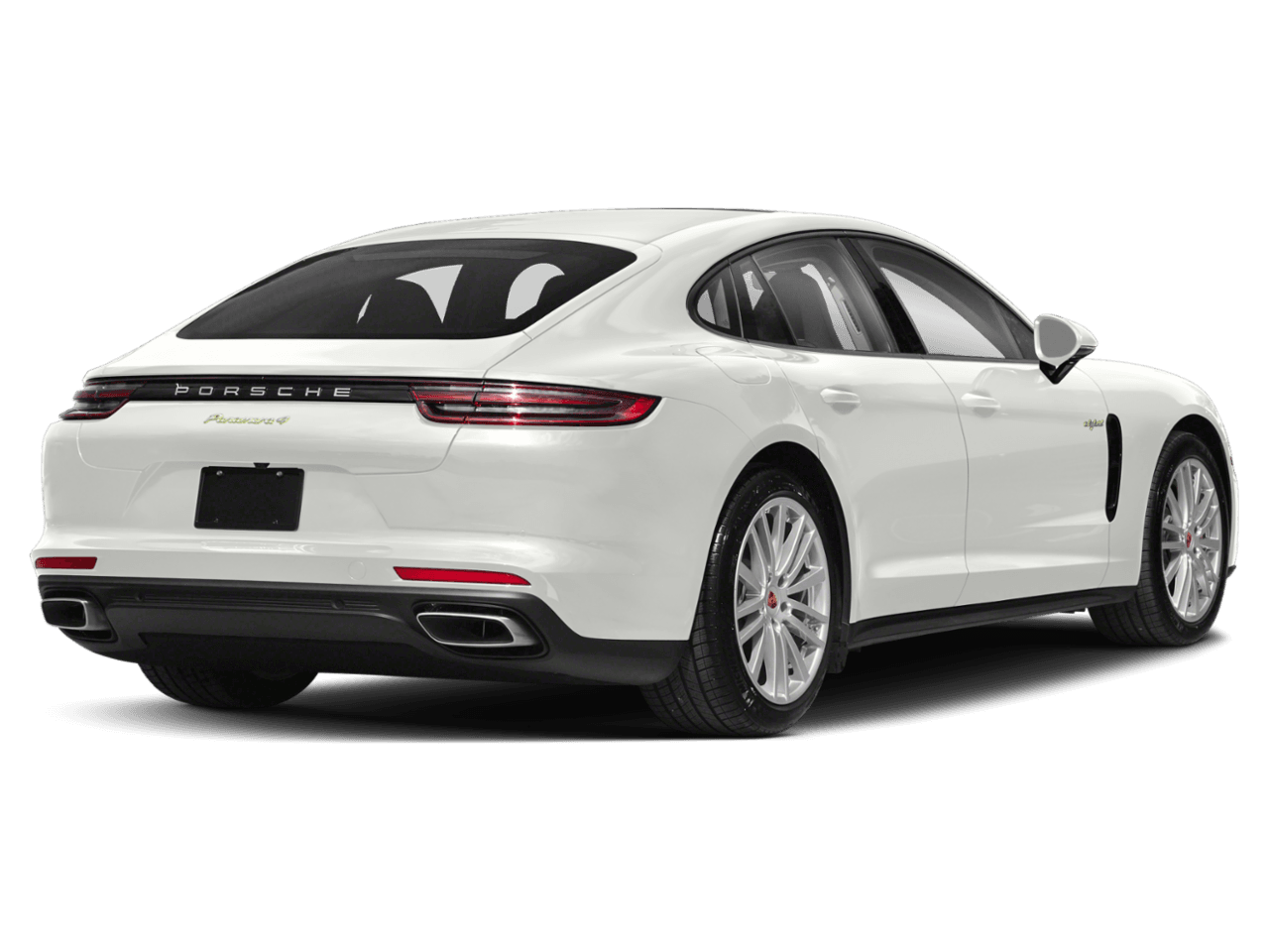 2020 Porsche Panamera 4 E-Hybrid Executive - Rear 3/4, facing to the right