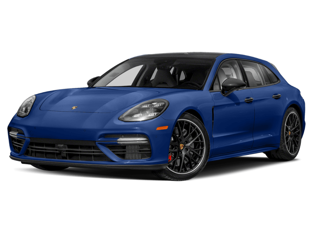 2020 Porsche Panamera 4 - Front 3/4, facing to the left