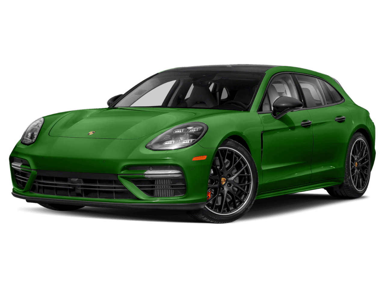 2020 Porsche Panamera 4 - Front 3/4, facing to the left
