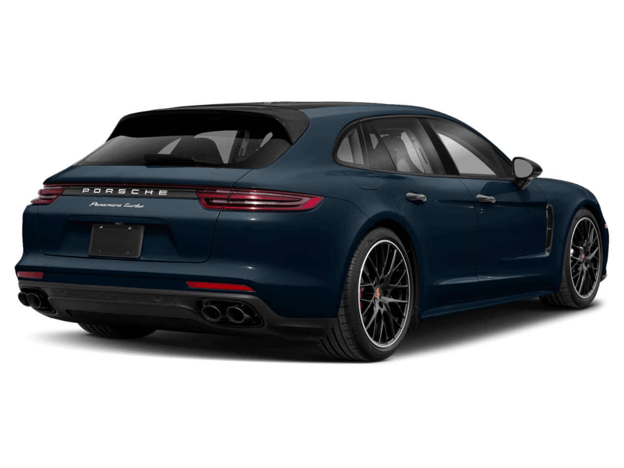 2020 Porsche Panamera 4 - Rear 3/4, facing to the right