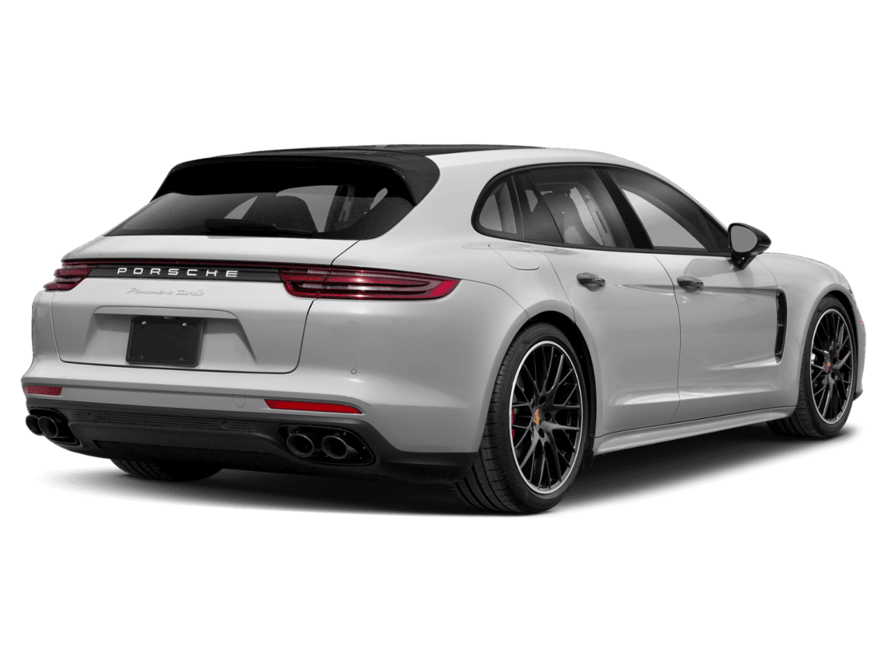 2020 Porsche Panamera 4 - Rear 3/4, facing to the right