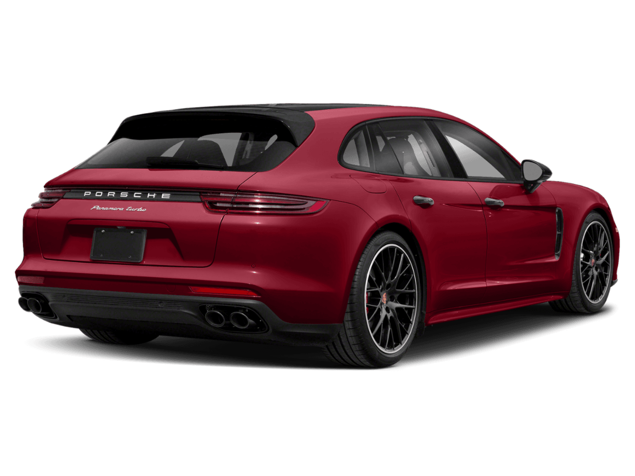 2020 Porsche Panamera 4S - Rear 3/4, facing to the right