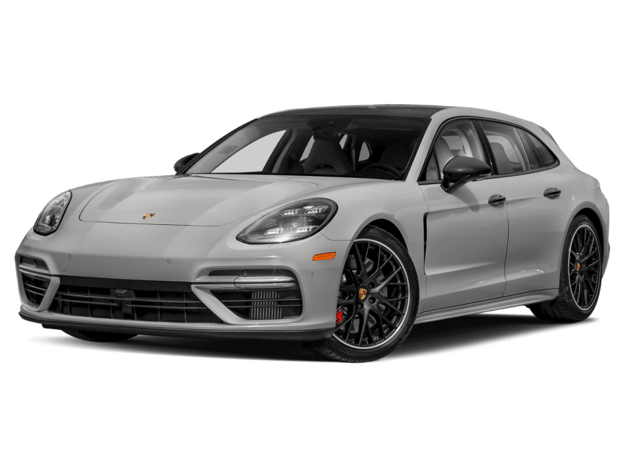 2020 Porsche Panamera Turbo - Front 3/4, facing to the left