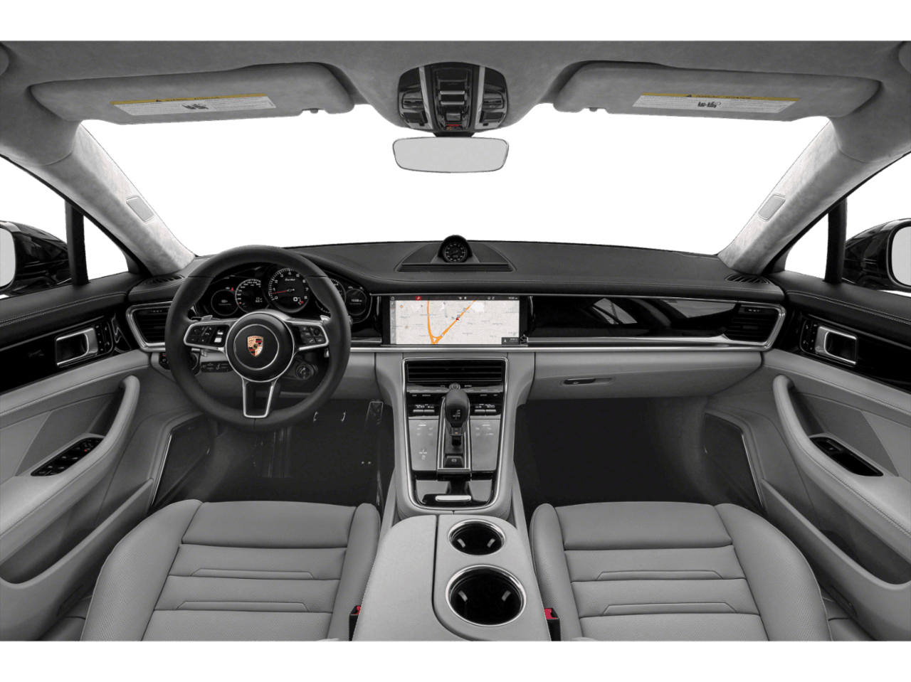 2020 Porsche Panamera Turbo - Interior Full Dash Basic