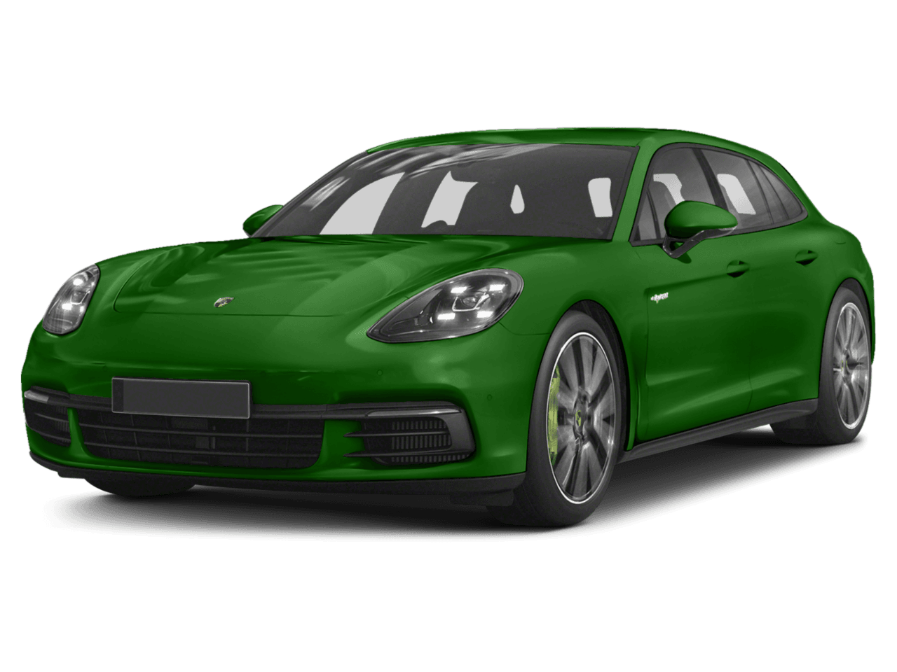 2020 Porsche Panamera Turbo S E-Hybrid - Front 3/4, facing to the left