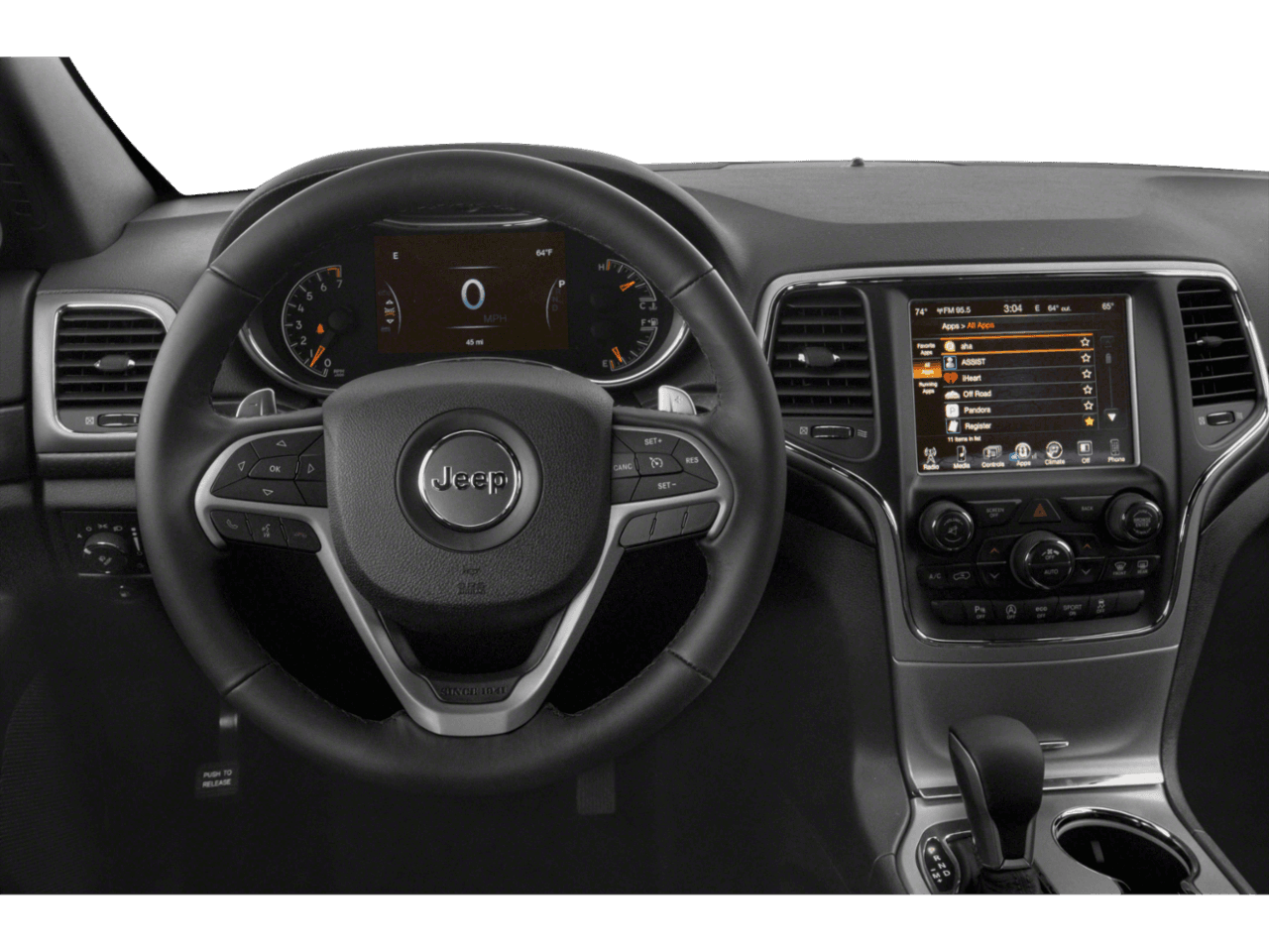 2020 Jeep Grand Cherokee North - Interior Drivers Dash