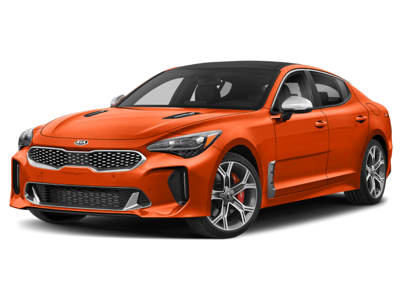 2020 Kia Stinger GT2 - Front 3/4, facing to the left