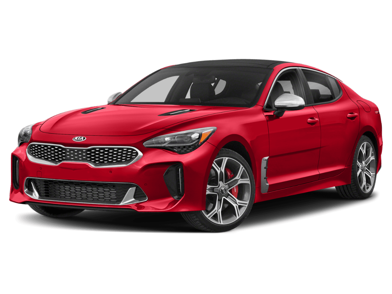 2020 Kia Stinger GT-Line - Front 3/4, facing to the left