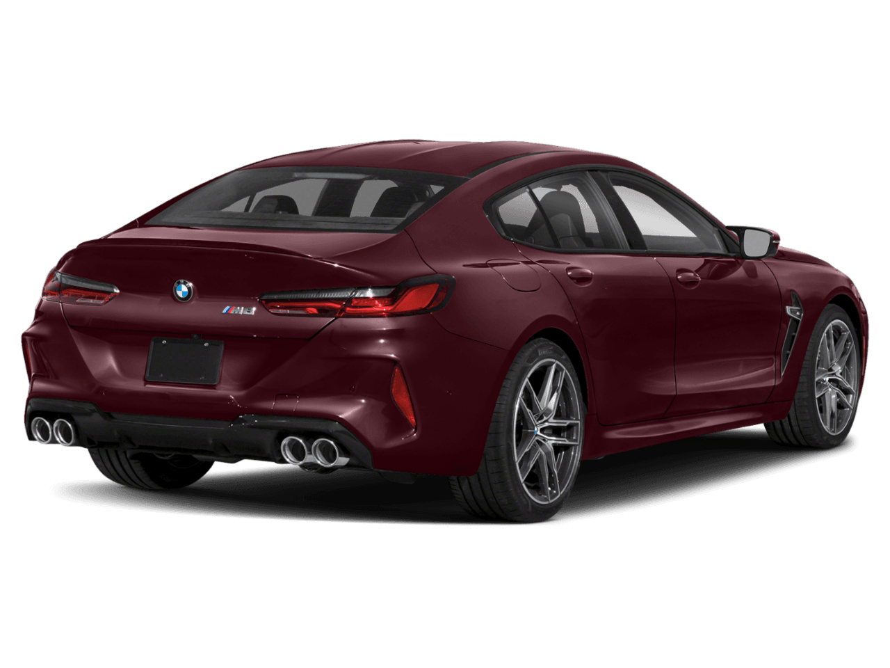 2020 BMW M8  - Rear 3/4, facing to the right