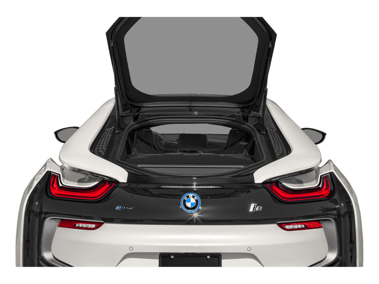 2020 BMW i8  - Interior Trunk with Hatch Open Feature