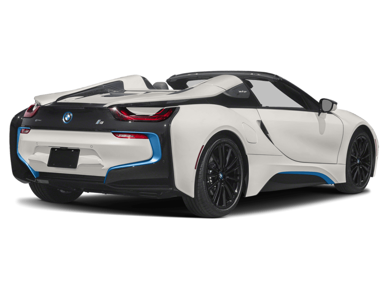 2020 BMW i8  - Rear 3/4, facing to the right