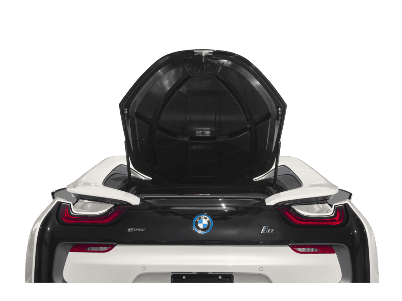 2020 BMW i8  - Interior Trunk with Hatch Open Feature