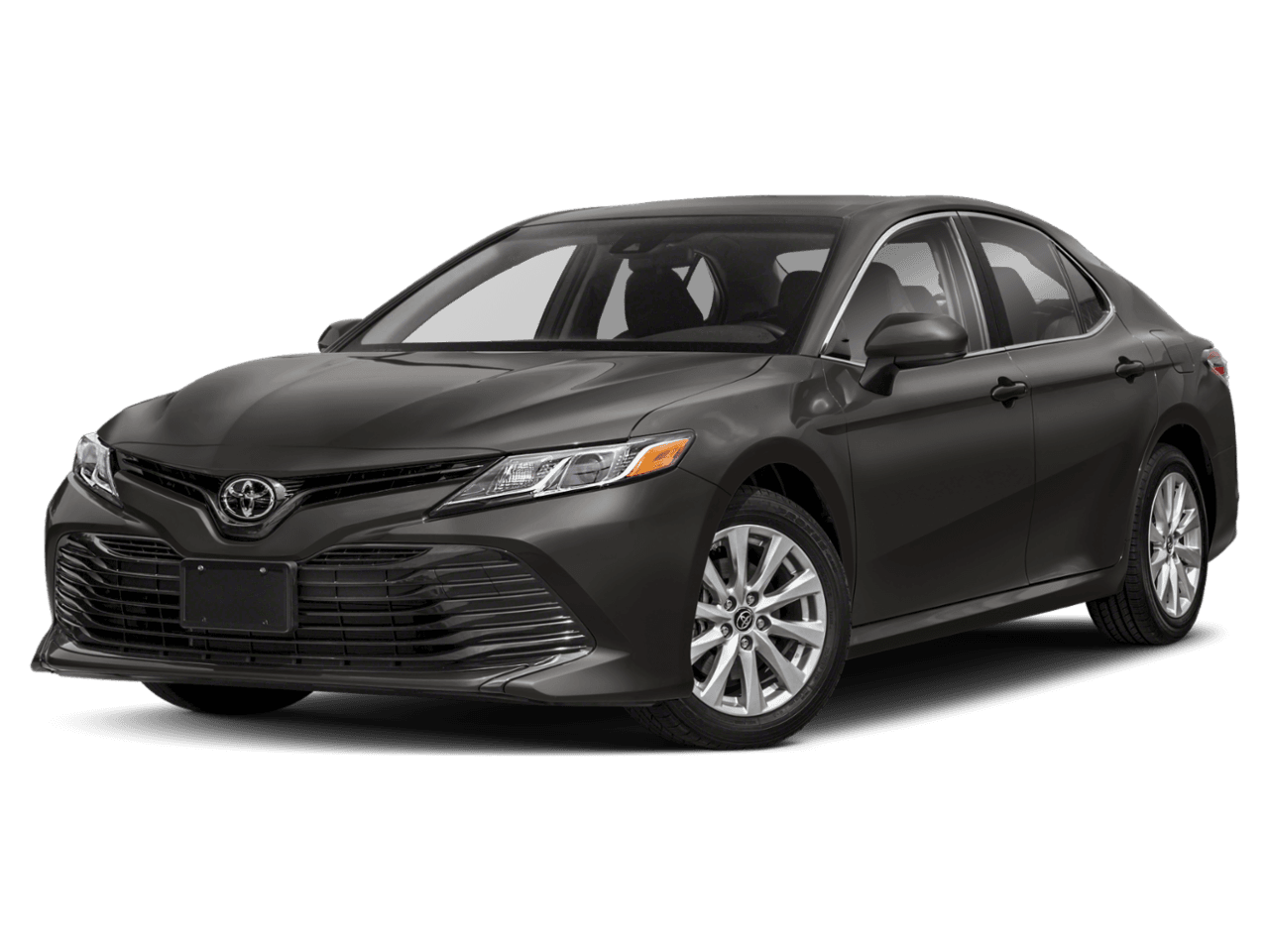 2020 Toyota Camry LE - Front 3/4, facing to the left