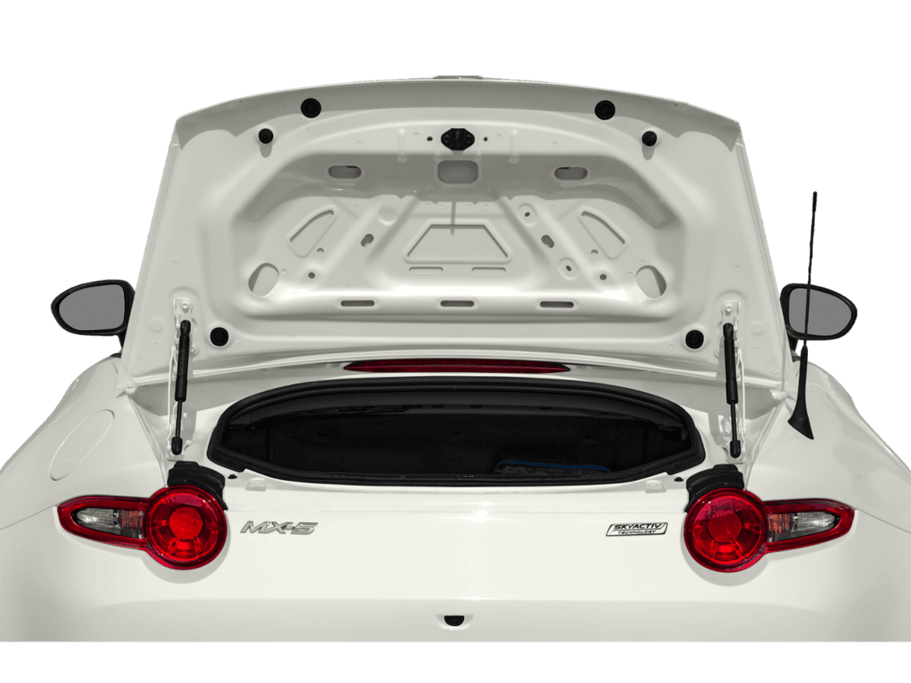 2020 Mazda MX-5 Miata Sport - Interior Trunk with Hatch Open Feature