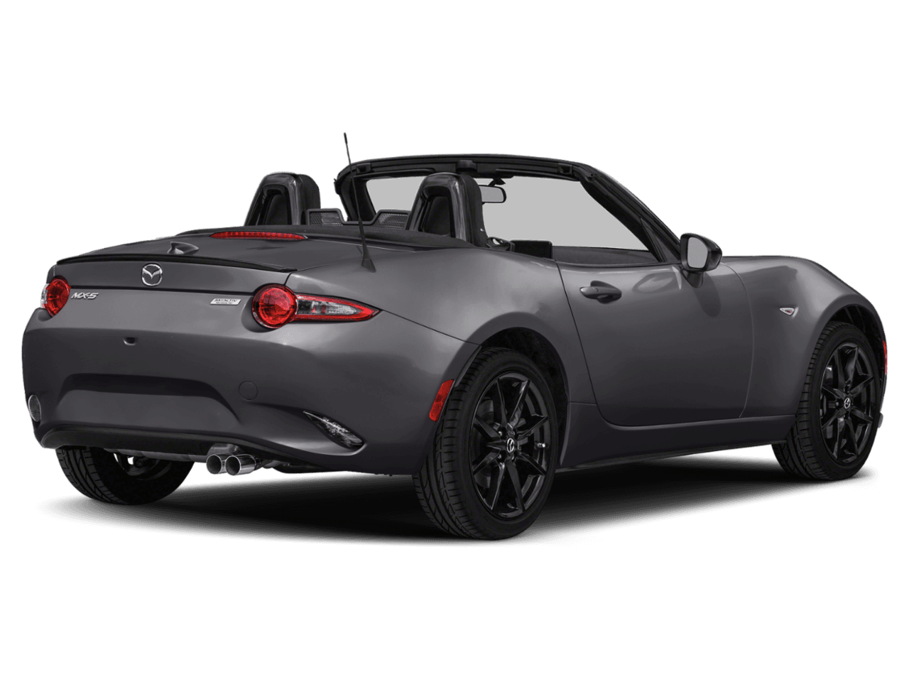 2020 Mazda MX-5 Miata Club - Rear 3/4, facing to the right