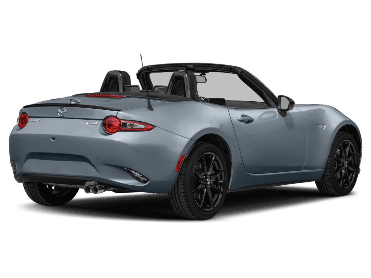 2020 Mazda MX-5 Miata Club - Rear 3/4, facing to the right