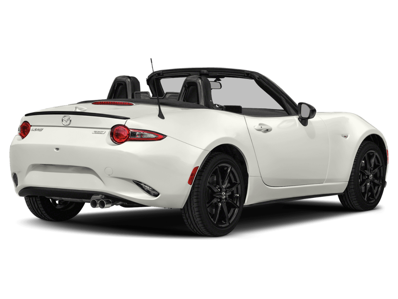 2020 Mazda MX-5 Miata Club - Rear 3/4, facing to the right