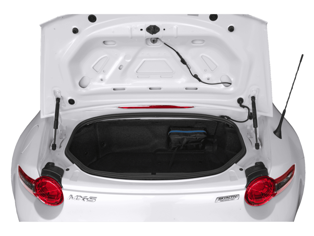 2020 Mazda MX-5 Miata Grand Touring - Interior Trunk with Hatch Open Feature