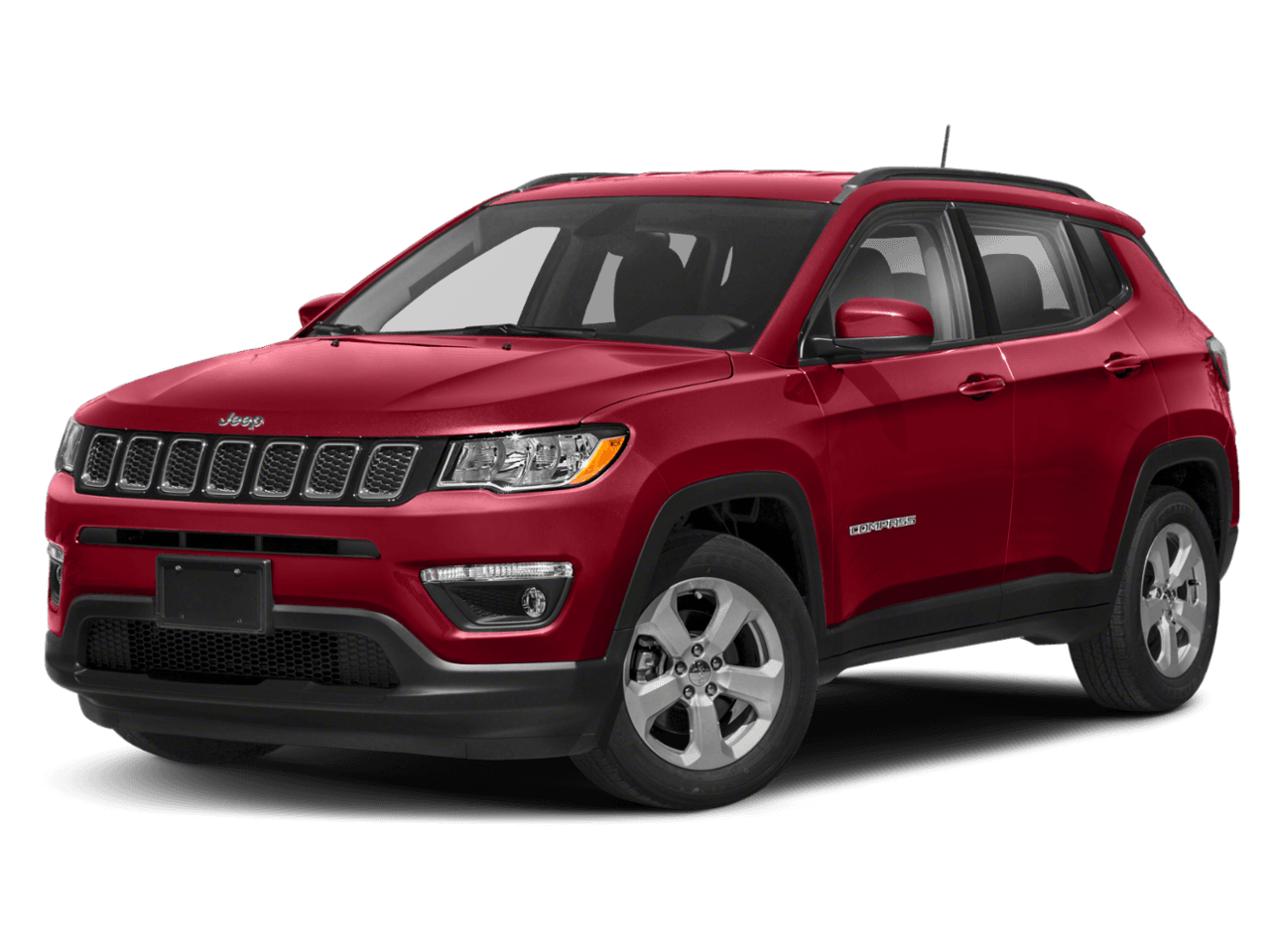 2018 Jeep Compass Latitude w/Sun/Wheel Pkg - Front 3/4, facing to the left