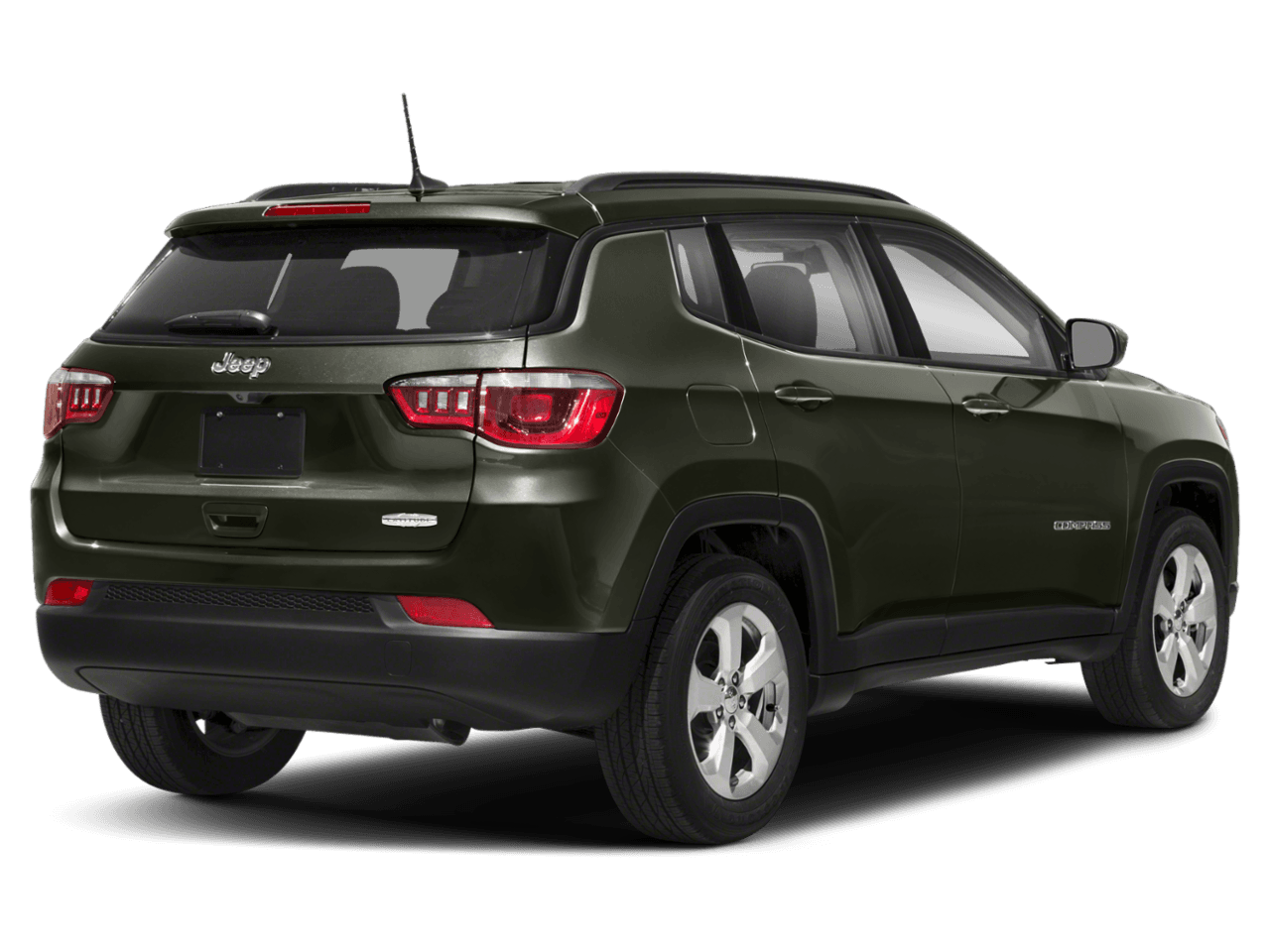 2018 Jeep Compass Latitude w/Sun/Wheel Pkg - Rear 3/4, facing to the right