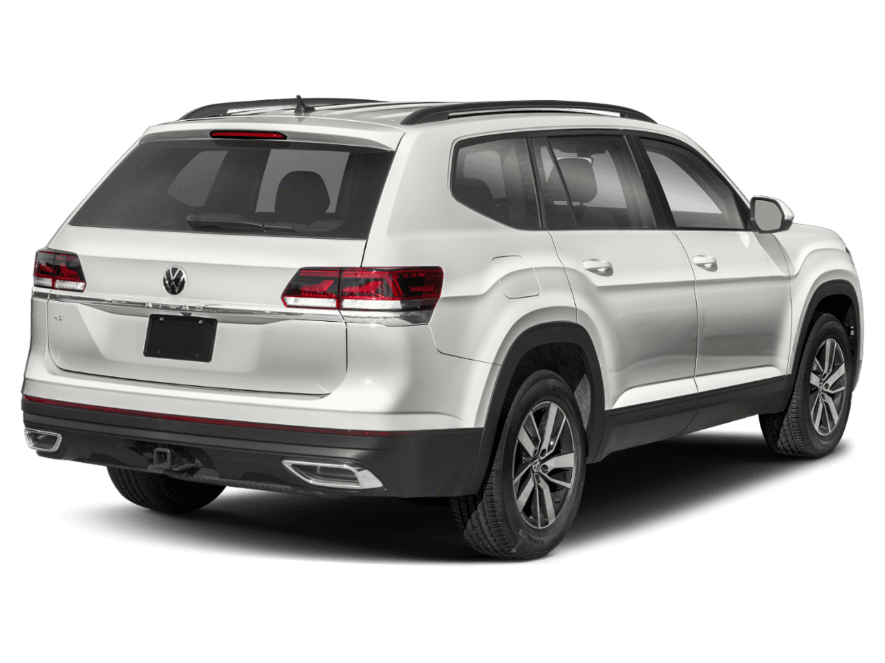 2021 Volkswagen Atlas 3.6L V6 SE w/Technology - Rear 3/4, facing to the right